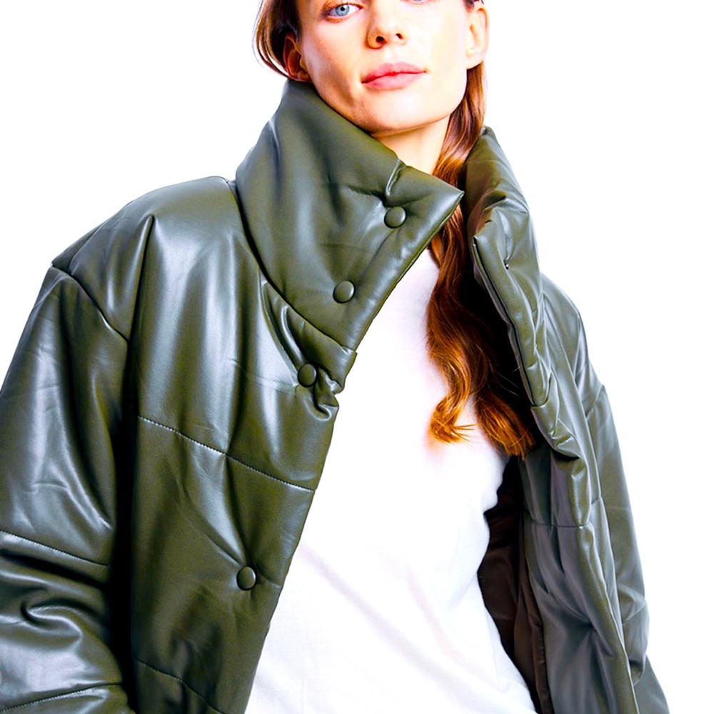 High-Neck Puffer Jacket - Picture 5 of 8